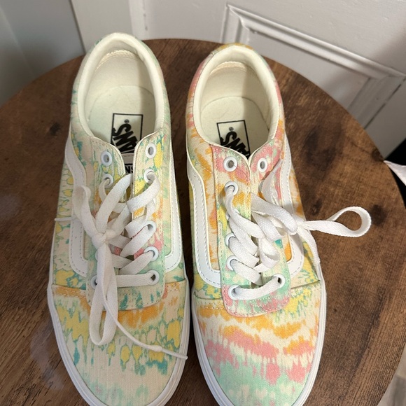 Tie Dye Vans Women 8.5 - Picture 2 of 3